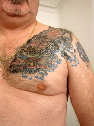 Denis BRUN - Double D fourth shot right chest/shoulder - 2009