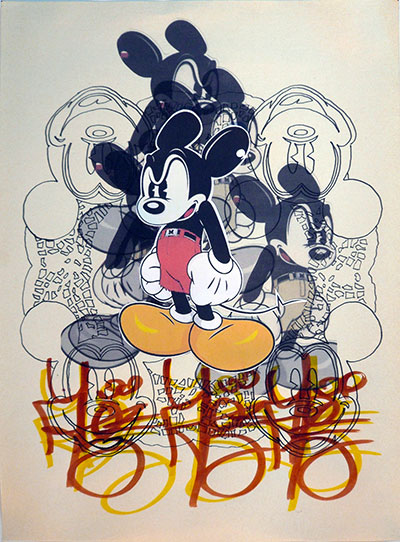 Denis BRUN - Black Angry Mouse 5 - 2015