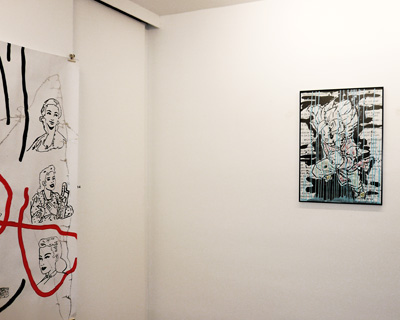 Entre Lignes - Galerie DUBOYS- Mars 2011