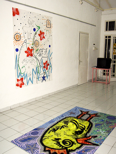 Denis BRUN - Expostion au Centre Culturel Français de Yogyakarta - LIP