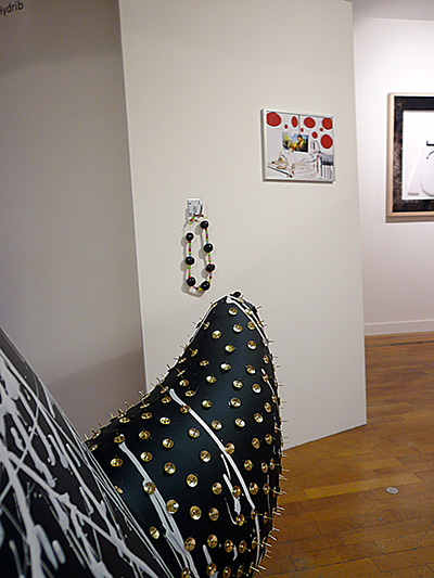 Denis BRUN - Christmas Art Fair, avec Hybrid, Galerie du 5ème, Galeries Lafayette, Marseille - 2013