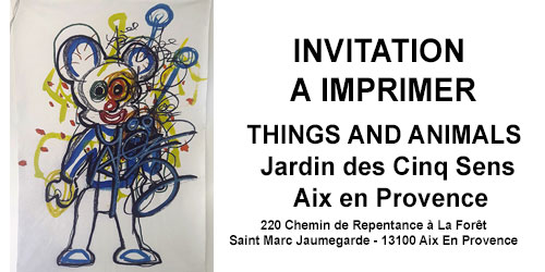 JARDIN DES CINQ SENS - INVITATION A IMPRIMER