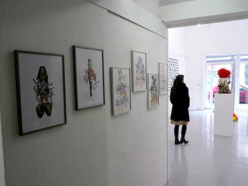 Denis BRUN - OLET SPIRITUS LUCTUS - Galerie PORTE AVION - 2017