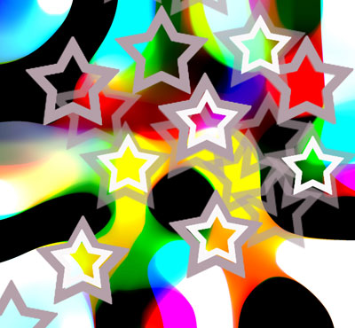 Denis BRUN Starpeace 1 - Tirage Diasec, 100 x 100 cm - 2008
