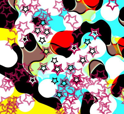 Denis BRUN Starpeace 10 - Tirage Diasec, 100 x 100 cm - 2008