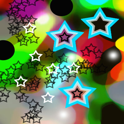 Denis BRUN Starpeace 6 - Tirage Diasec, 100 x 100 cm - 2008